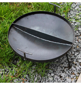 Сковорода двохсекційна з диску борони 50 см