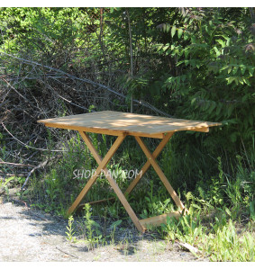 Розкладний туристичний столик зі стільцями 6 шт для пікніка - Великий (72х120)